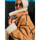 Dámská Aviator zimní bunda - camel